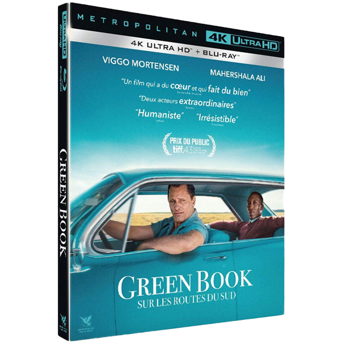 green book blu ray 4k visuel produit