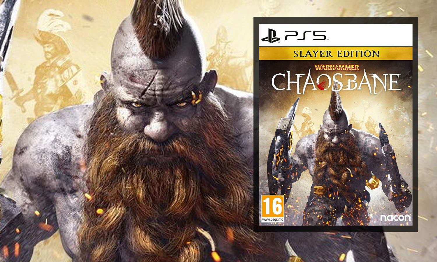 SLIDER warhammer chaosbane slayer edition ps5