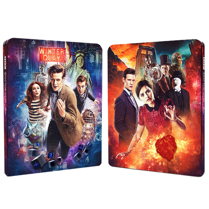 blu ray steelbook saison 7 dr Who visuel produit