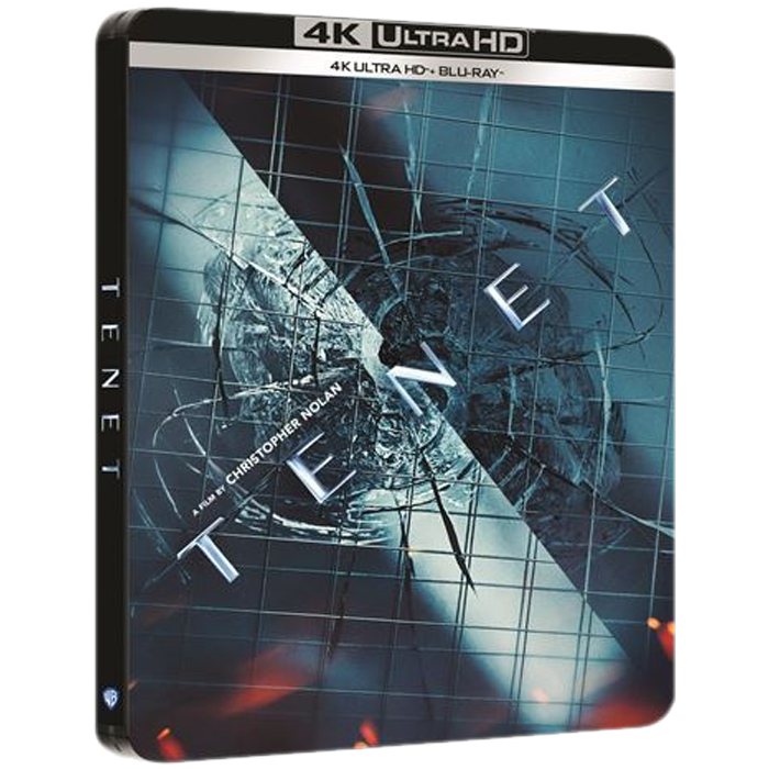 tenet blu ray 4K steelbook visuel produit