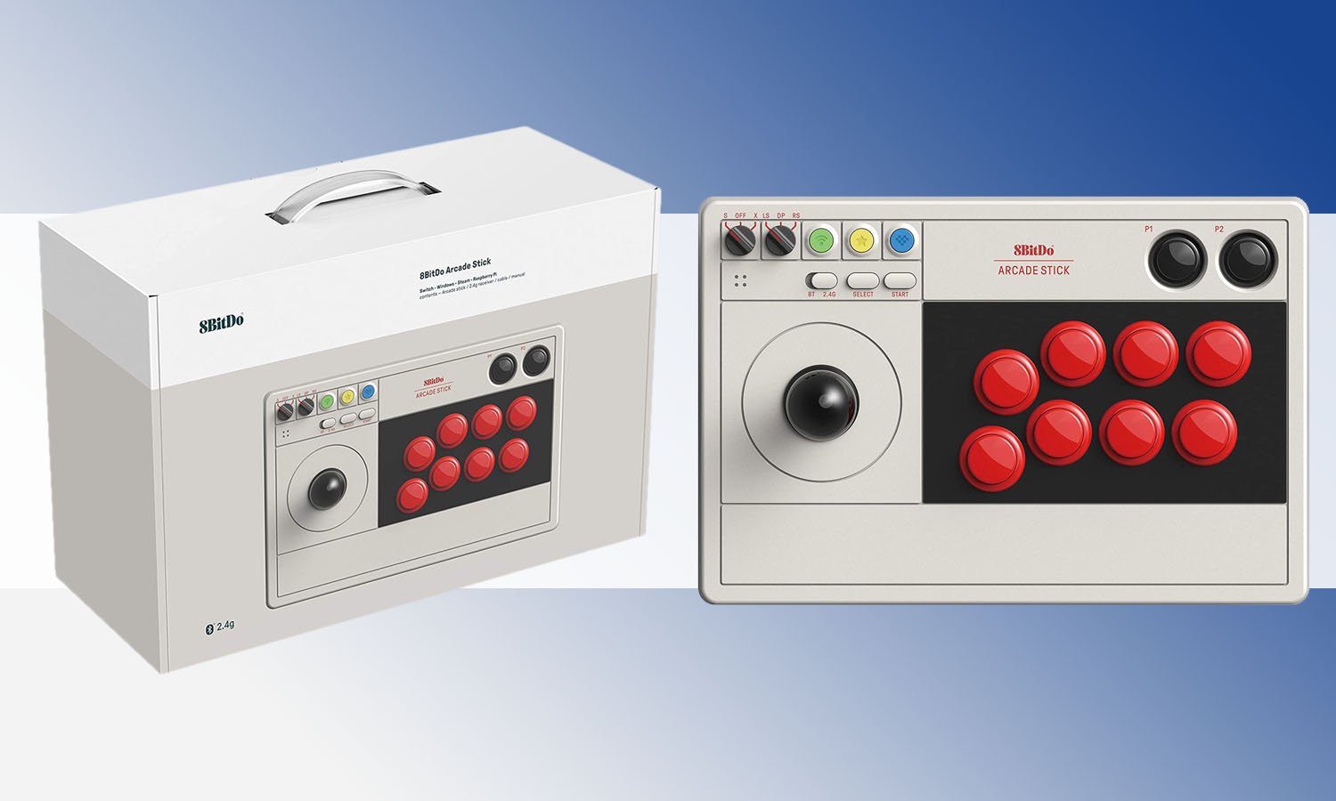 SLIDER arcade stick 8bitdo