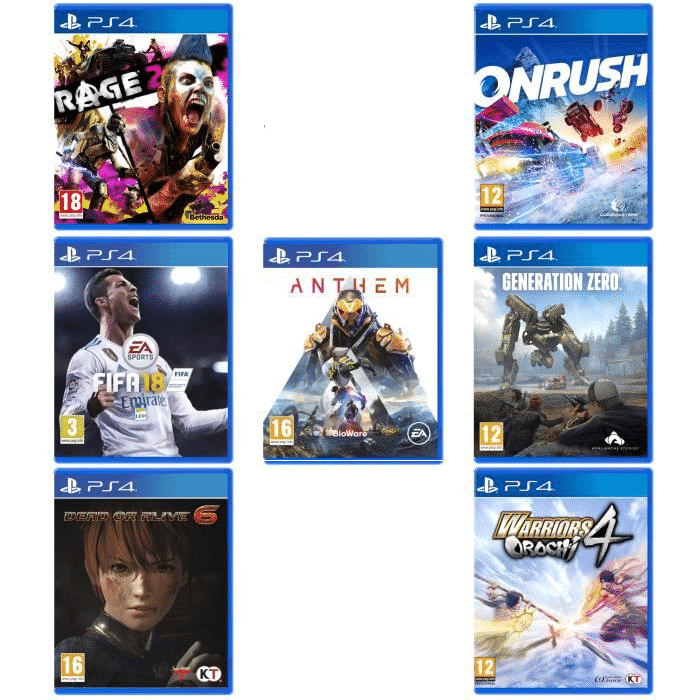 pack promo 7 jeux pour 19,99 euros cdiscount visuel produit