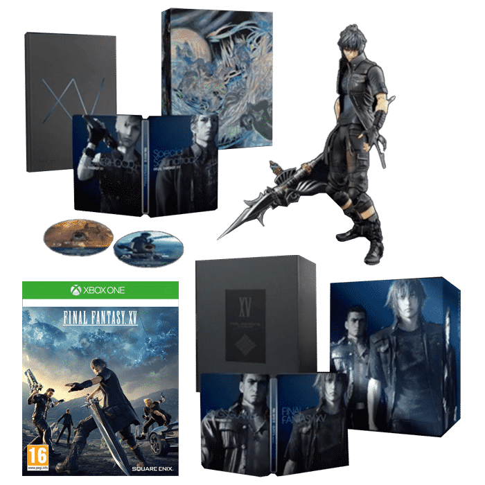 final fantasy XV xbox one collector ultimate visuel produit