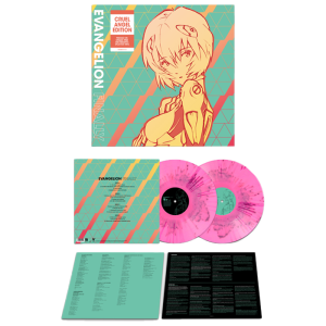 evangelion lp vinyle finally visuel produit