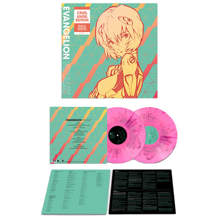 evangelion lp vinyle finally visuel produit