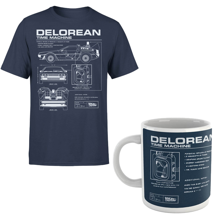 promo retour vers le futur mug visuel produit