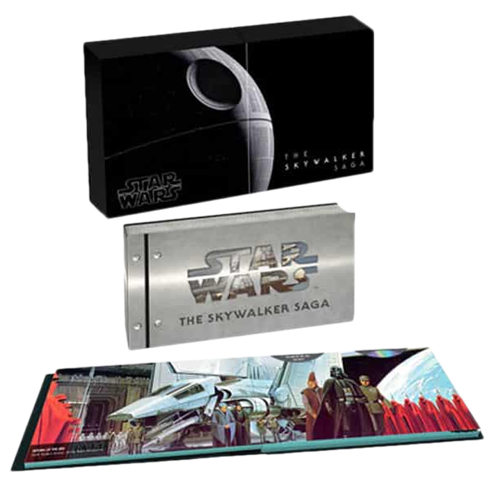 INTeGRALE STAR WARS 9 FILMS EN BLU RAY 4K 2D visuel produit