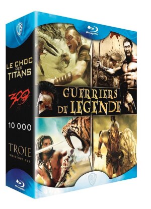 coffret-guerriers-de-legende-le-choc-des-titans-300-10-000-troie-blu-ray
