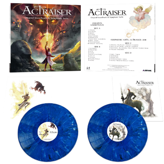 vinyle actraiser wayo records visuel produit