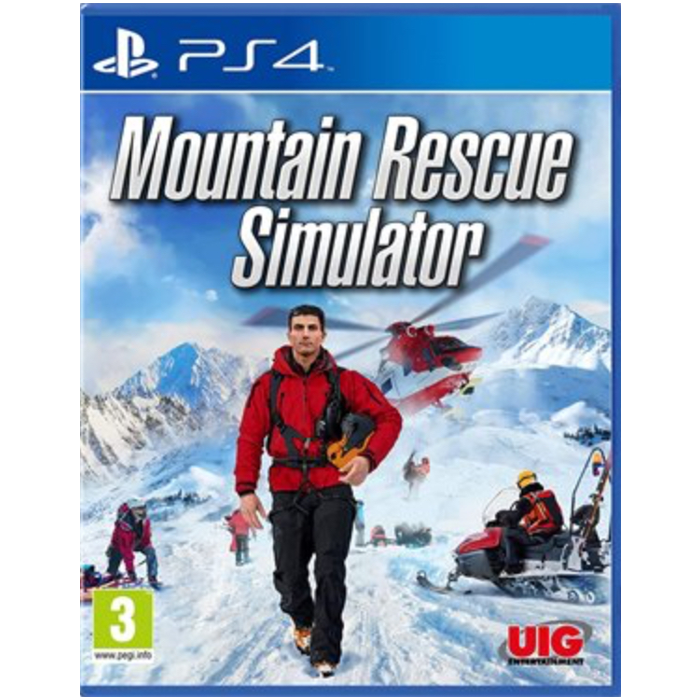 mountain rescue simulator ps4 visuel produit