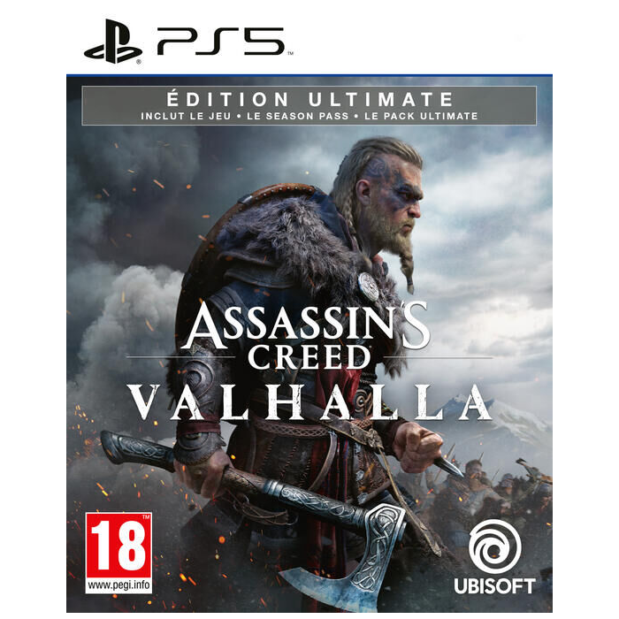 assassins creed valhalla ultimate edition ps5 visuel produit