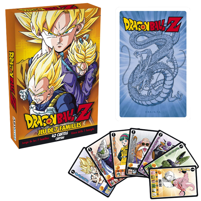jeu 7 famille dragon ball z visuel produit