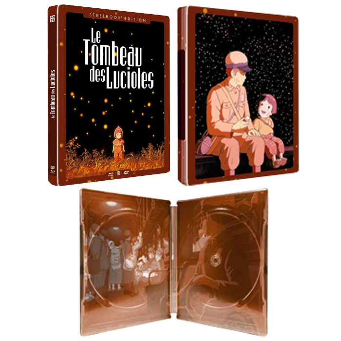 le tombeau des lucioles blu ray steelbook visuel produit