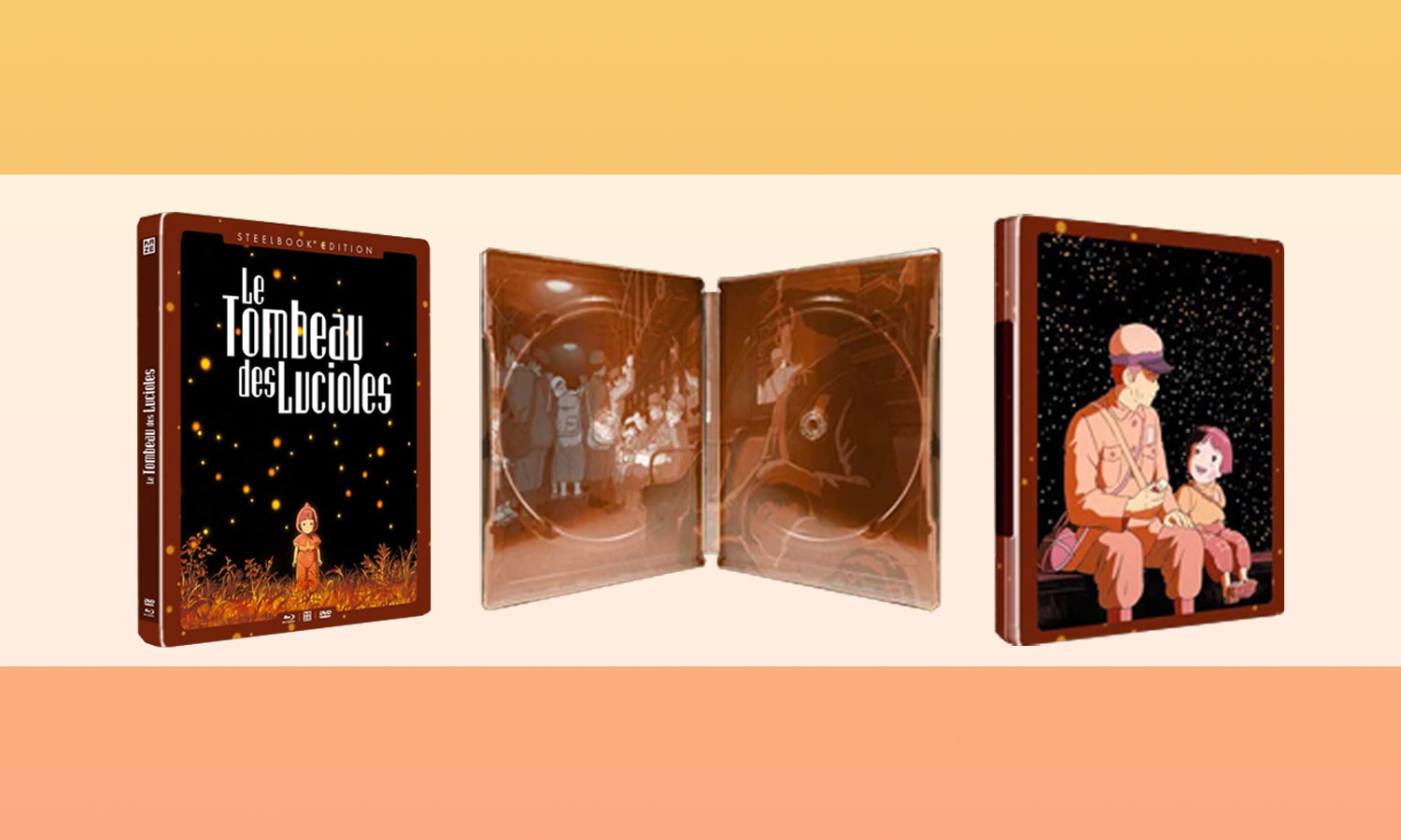 slider tombeau des lucioles blu ray steelbook
