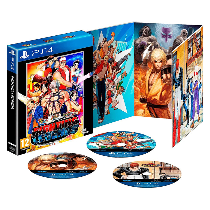 snk fighting legend ps4 edition digipack visuel produit