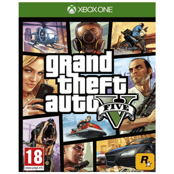 gta 5 xbox visuel produit