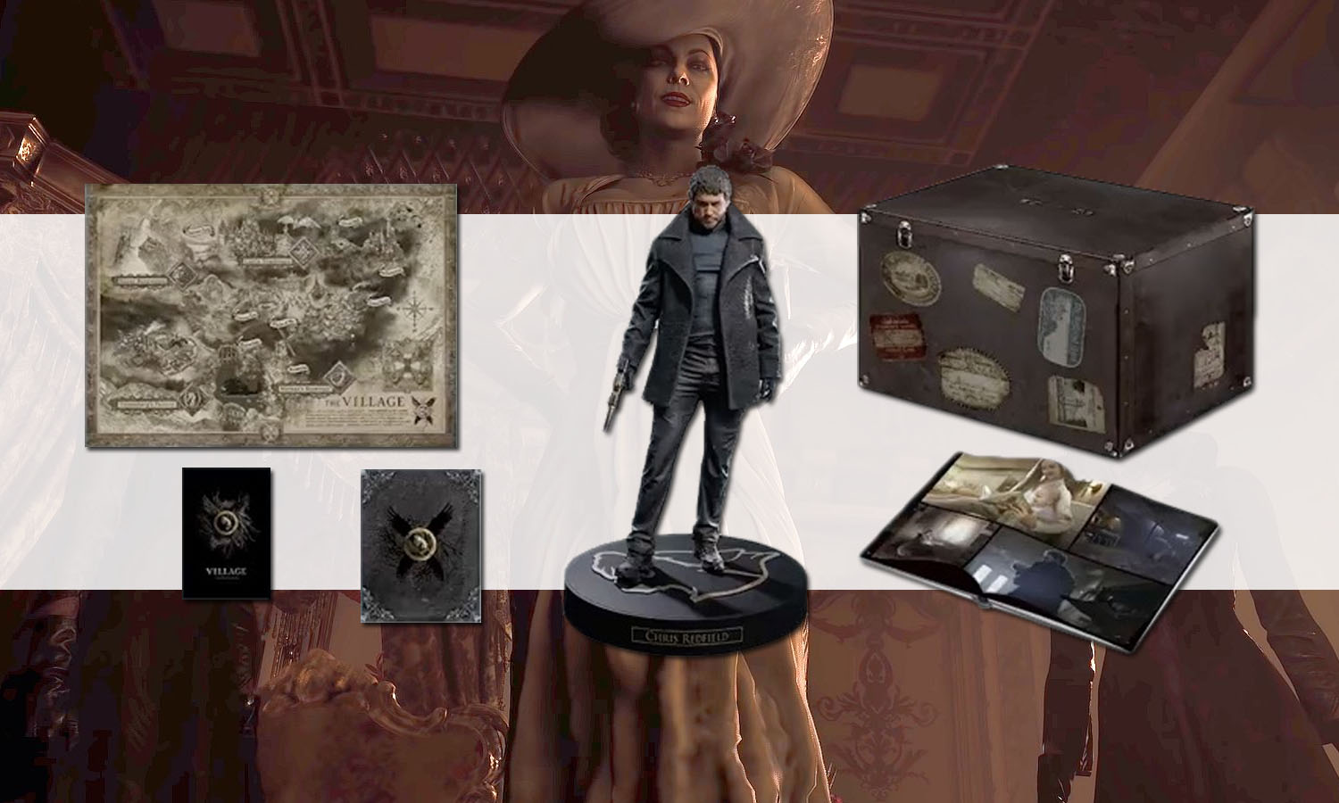 SLIDER resident evil village collector v3