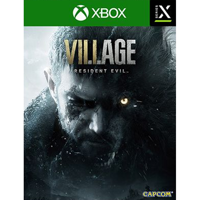 resident evil 8 village xbox series x visuel produit