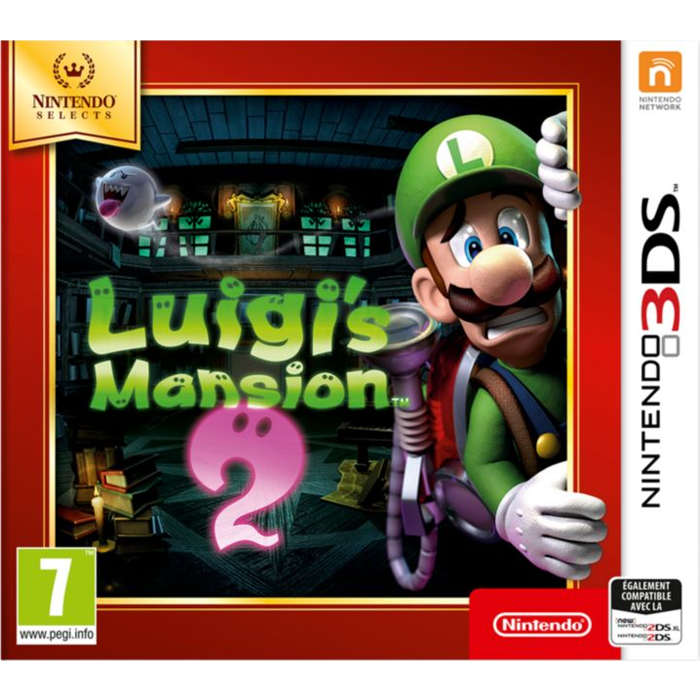 luigi mansion 2 3ds visuel produit