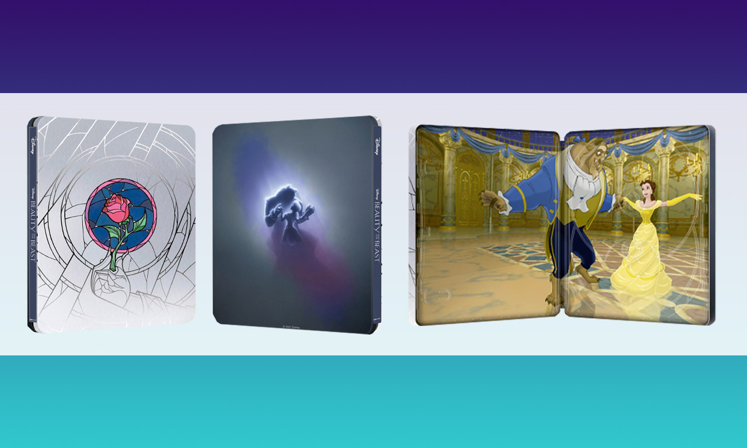 slider blu ray 4K belle et la bête dessin animé