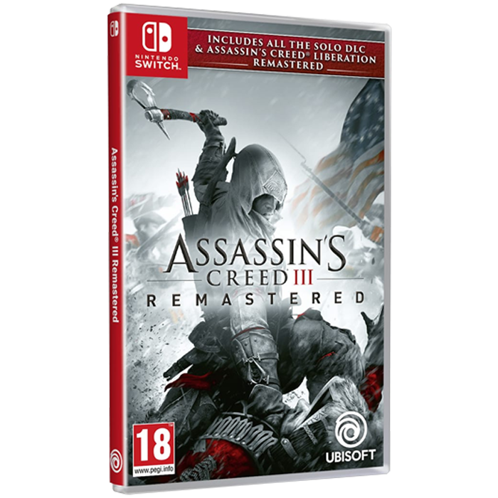 assassin's creed 3 remastered switch visuel produit