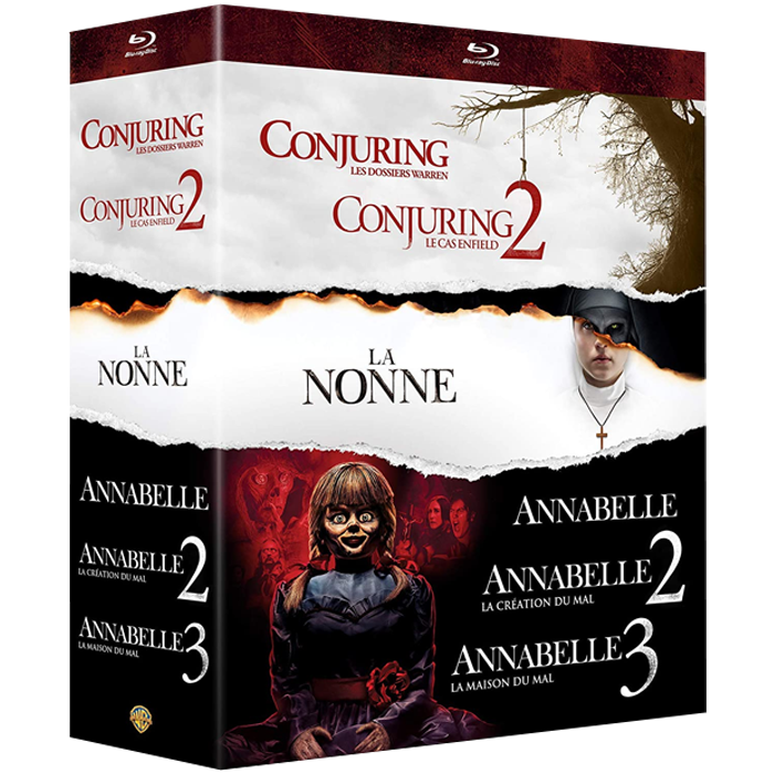 coffret annabelle conjuring blu ray