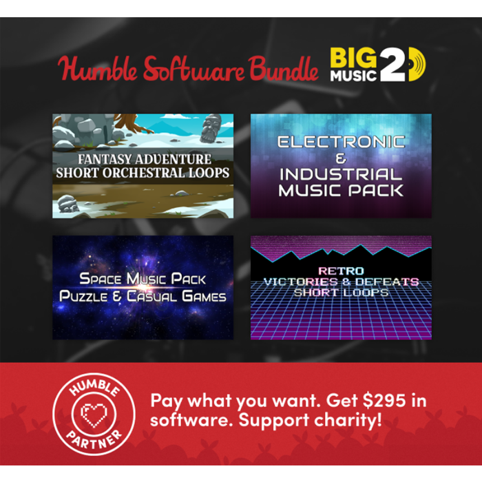 Pack Musiques libres de droits 2 humble bundle