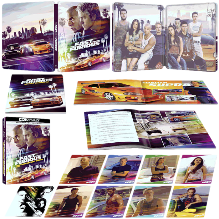 fast and furious steelbook 4k collector visuel produit