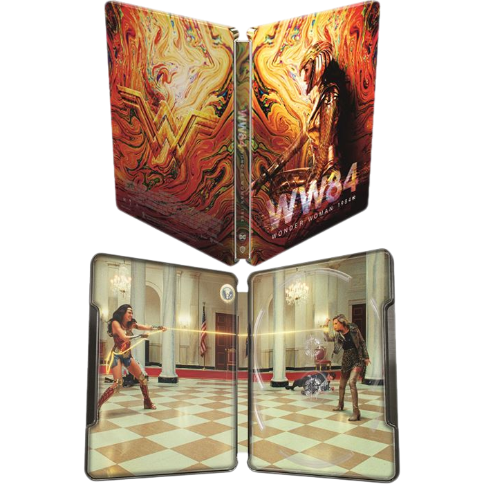 wonder woman 1984 blu ray 4k steelbook visuel produit