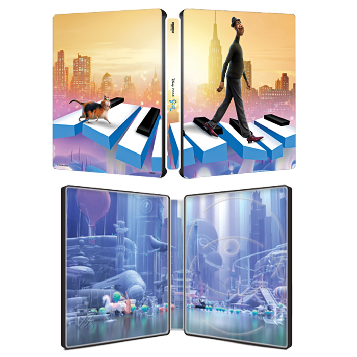 soul blu ray 4k steelbook visuel produit
