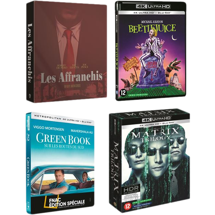 4 Blu Ray 4K achetes 50 reduction adherents Fnac 05 03 21