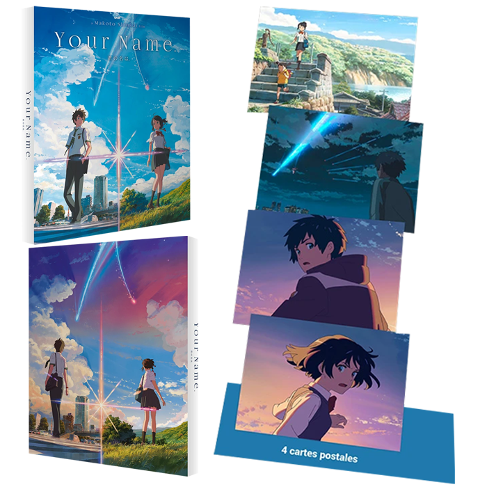 your name blu ray 4K edition limitée all the anime visuel produit