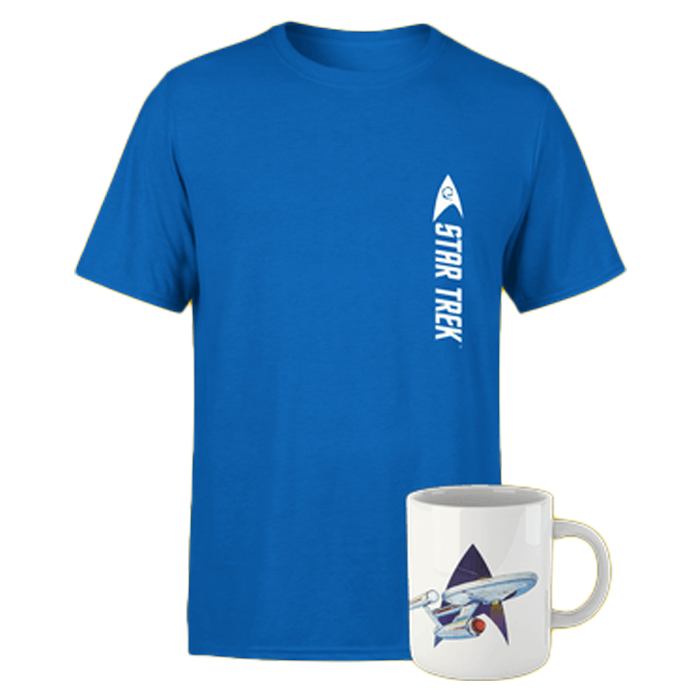 promo t shirt star trek avec mug visuel produit