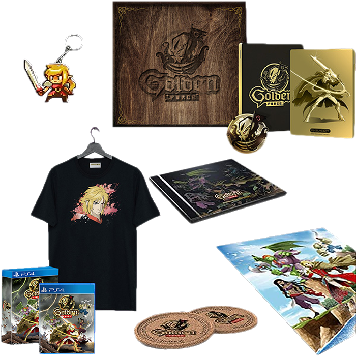 golden force mercenary edition collector ps4 visuel produit