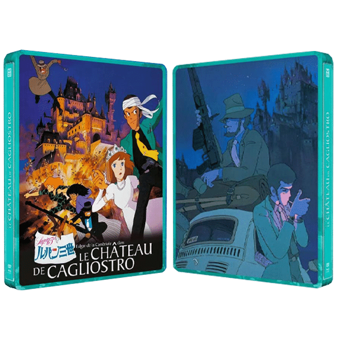 le chateau de cagliostro blu ray steelbook visuel produit