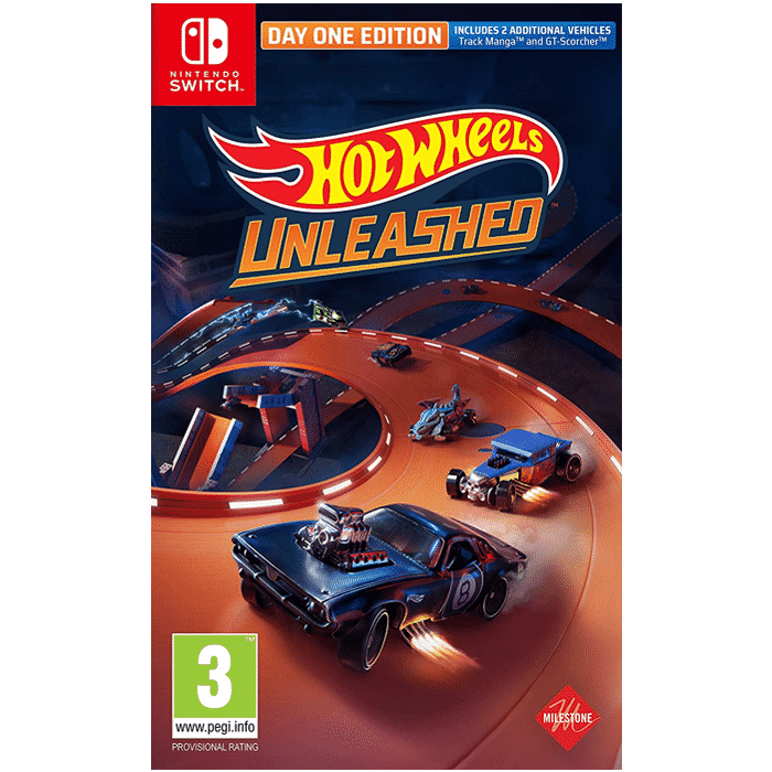 hot wheels unleashed day one edition switch visuel produit