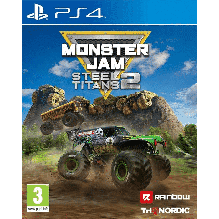 monster jam steel titans 2 ps4 visuel produit