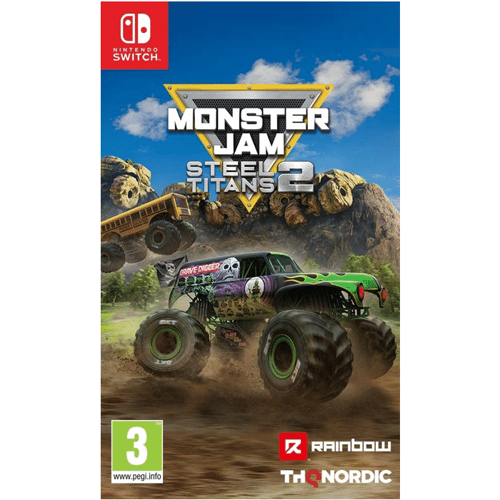 monster jam steel titans 2 switch visuel produit