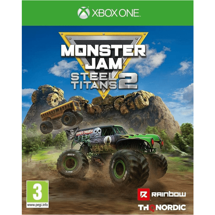 monster jam steel titans 2 xbox one visuel produit
