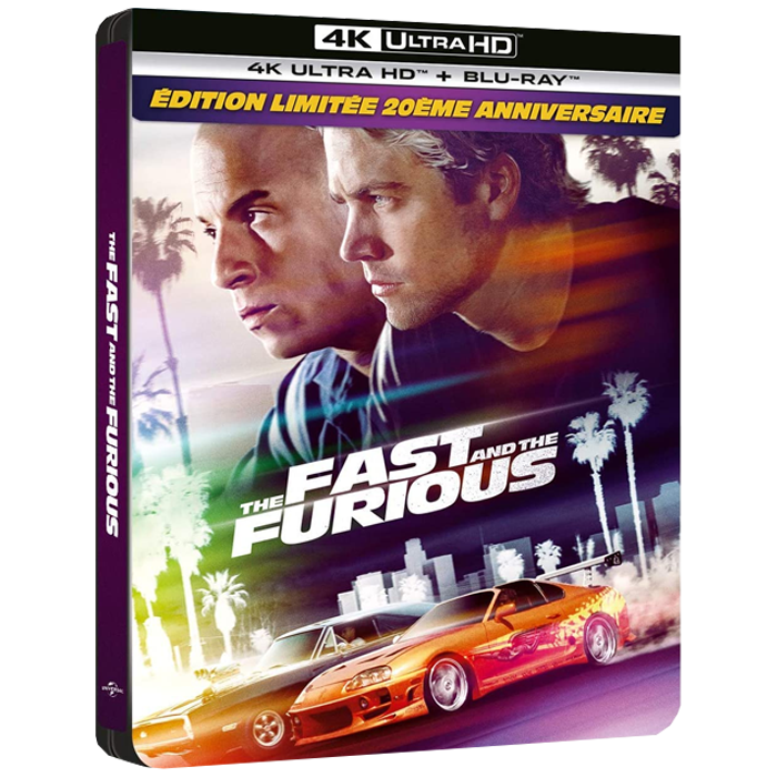 fast and furious 4k steelbook visuel produit