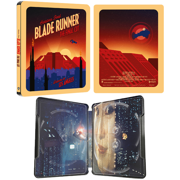 blade runner final cut steelbook 4k visuel produit