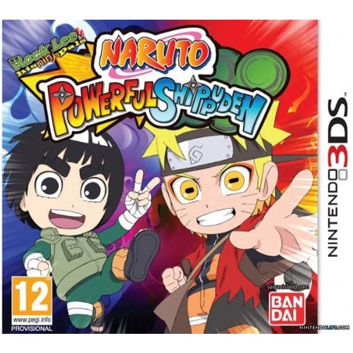 naruto powerful shippuden 3DS visuel produit