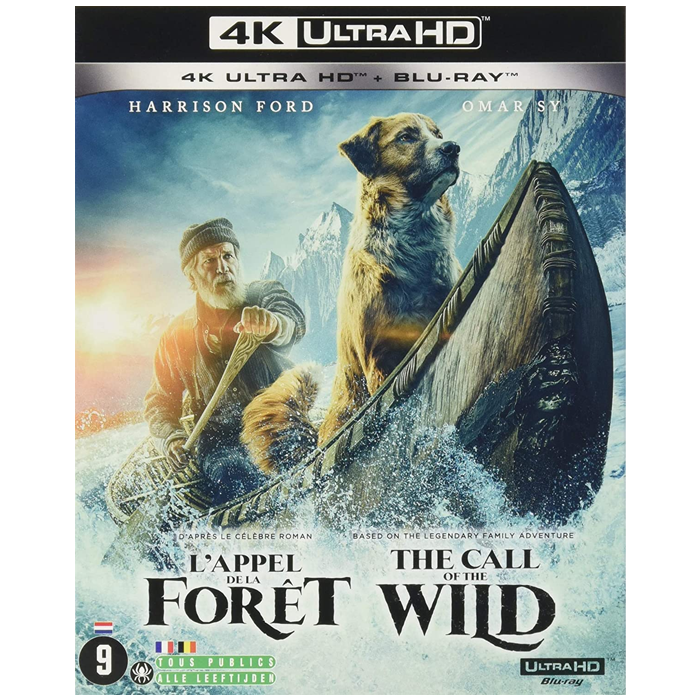 l'appel de la forêt blu ray 4k visuel produit