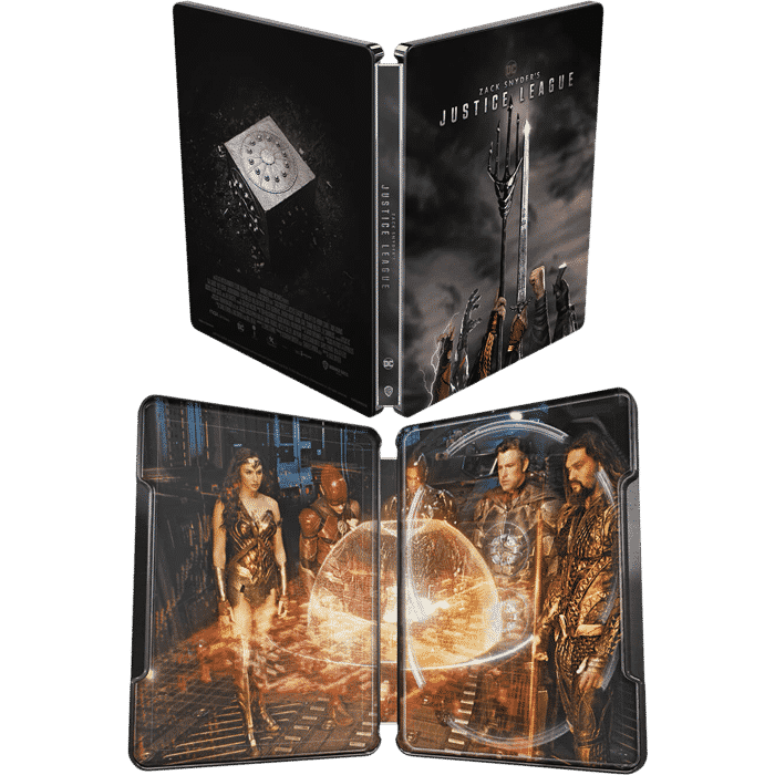 justice league zack snyder cut 4k steelbook