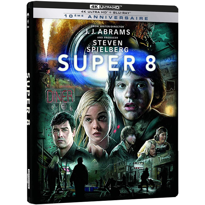 super 8 blu ray 4k steelbook visuel produit