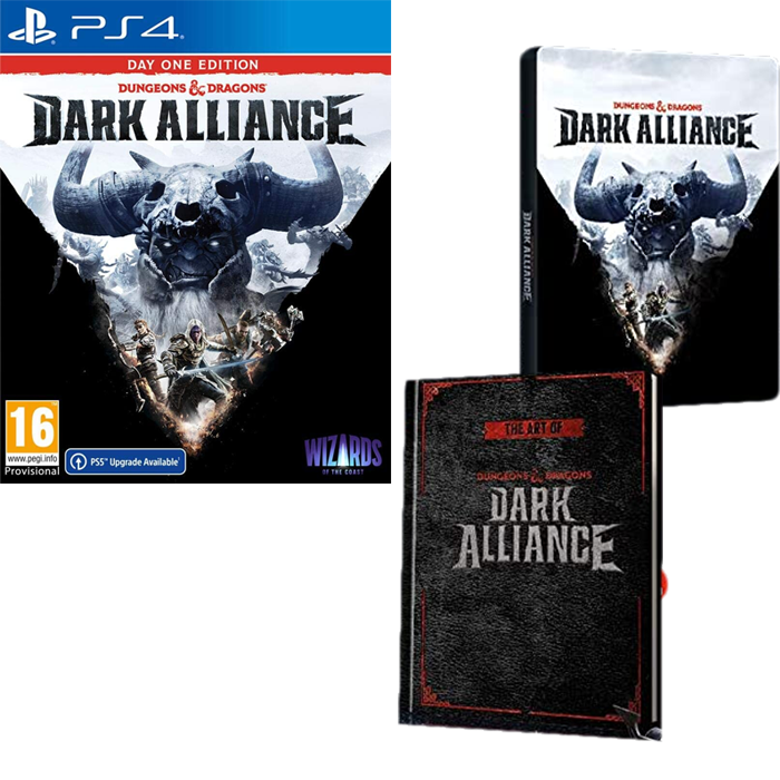 dark alliance dungeons and dragons steelbook edition ps4 visuel produit