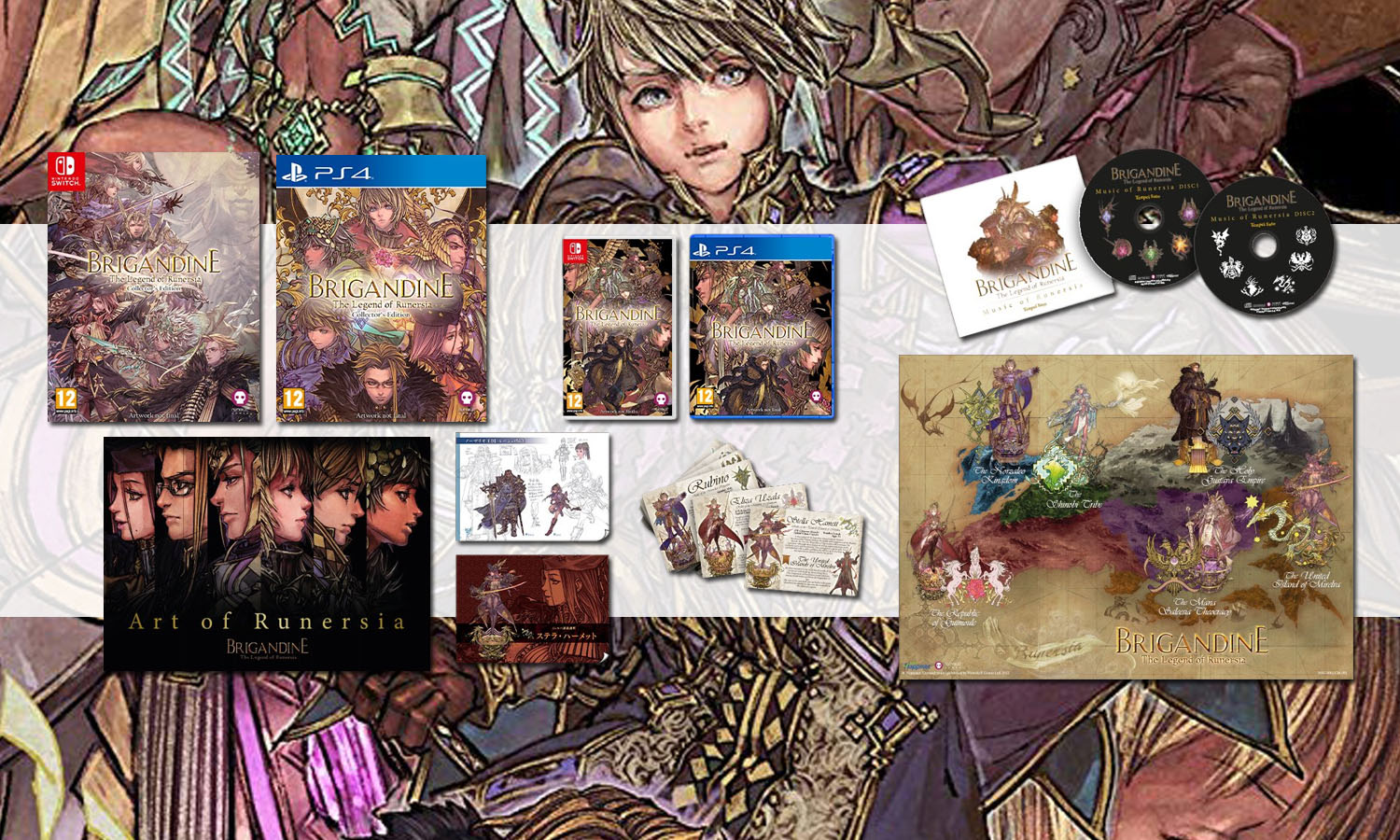 SLIDER brigandine collector ps4 switch