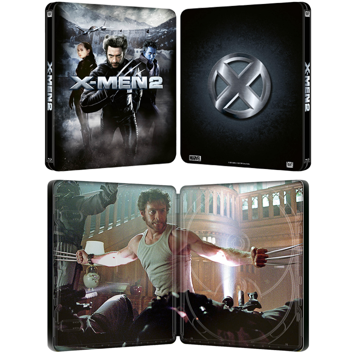 x-men 2 steelbook 4K lenticulaire visuel produit