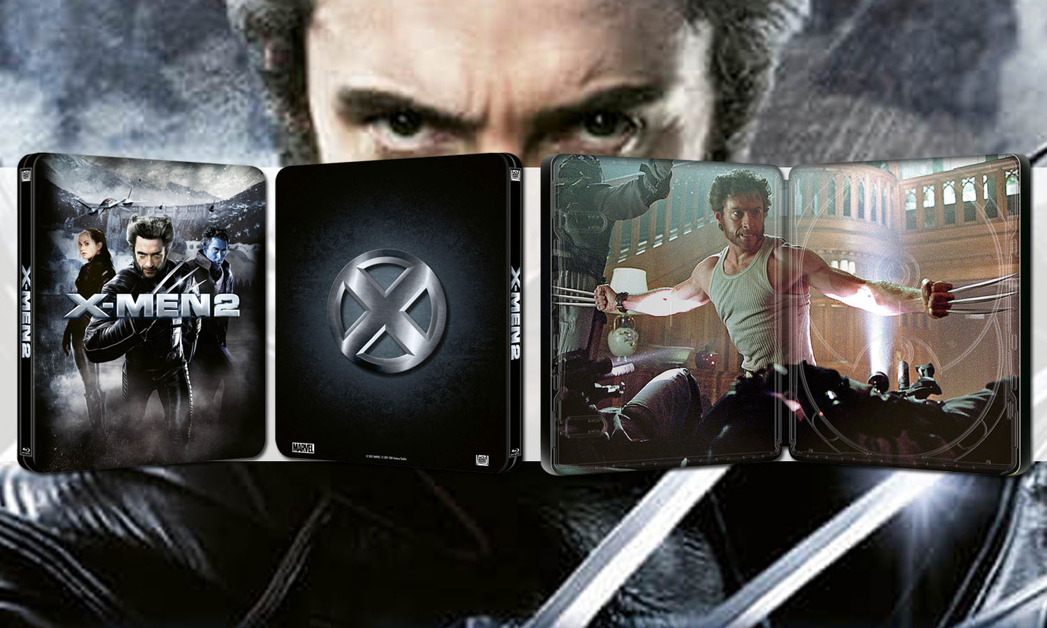 SLIDER x-men 2 steelbook 4K lenticulaire