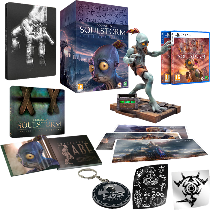 oddworld soulstorm collector ps5 ps4 visuel produit